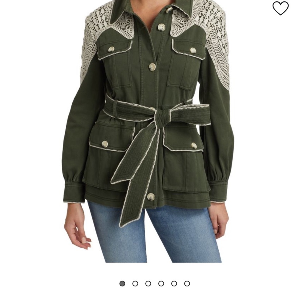 Veronica Beard Vanna Woven Canvas Jacket